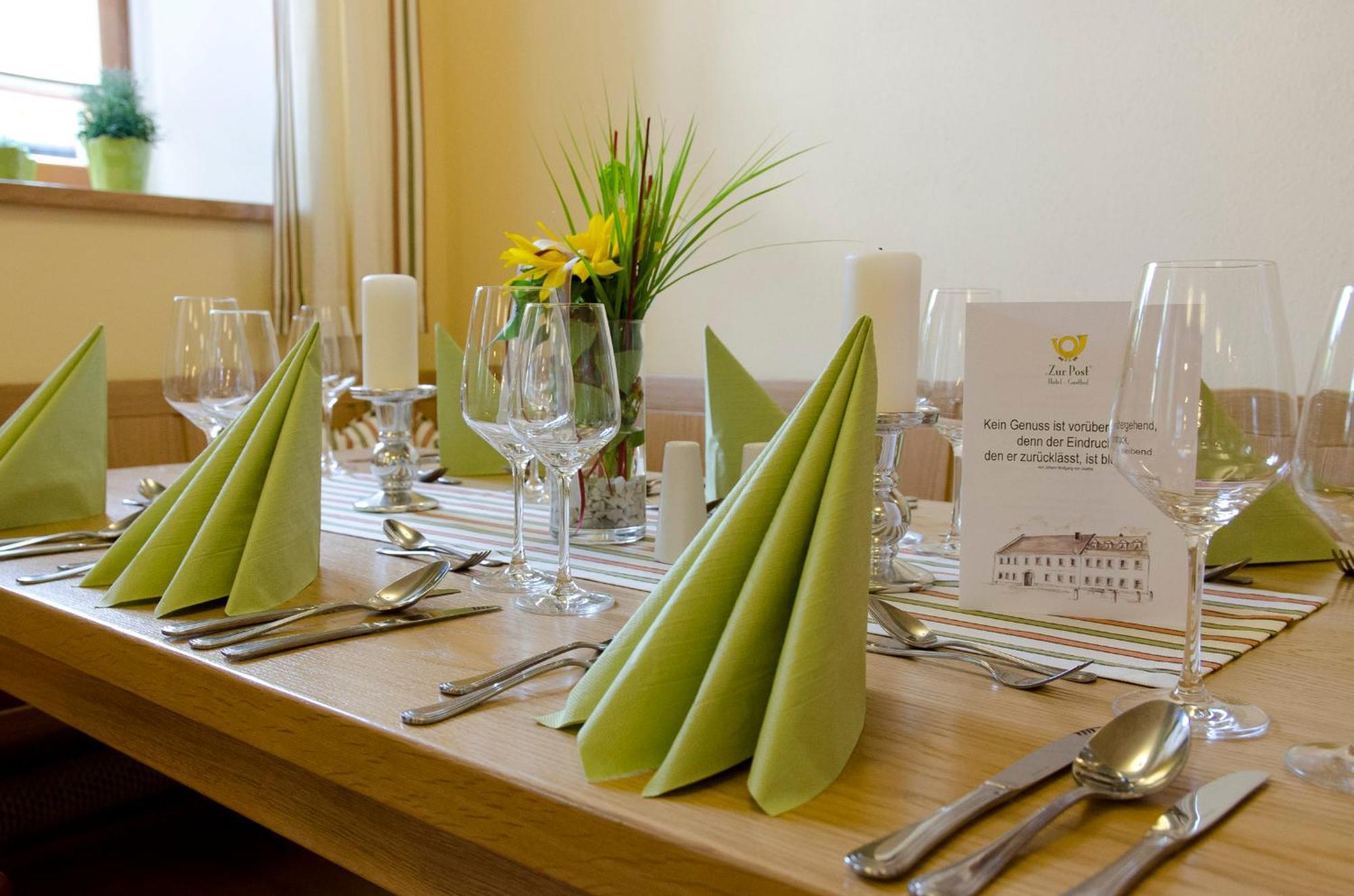 Hotel Gasthof Zur Post Barnau Bagian luar foto